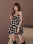 ブラック　モデル：まみ　身長：161cm　着用サイズ：Sサイズ