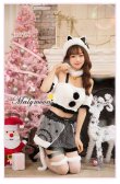 画像7: 【即日発送】【クリスマスコスプレ8点セット】【Malymoon/マリームーン】スノーキャット【フリーサイズ/1カラー】[YMT] (7)