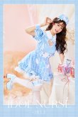 画像5: 【即日発送】アイドルチェックナース【マリームーン】【ハロウィンコスプレ5点セット】【フリーサイズ/2カラー】[YMT] (5)