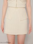 アイボリー　モデル：しおん　身長：158cm　着用サイズ：Sサイズ