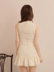 アイボリー　モデル：ゆめ　身長：161cm　着用サイズ：Sサイズ