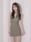 グレー　モデル：ゆめ　身長：160cm　着用サイズ：Sサイズ