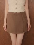 アイボリーxブラウン　モデル：ももか　身長：156cm　着用サイズ：Sサイズ