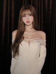 アイボリー　モデル：るりぴ　身長165cm　着用サイズ：Sサイズ