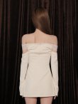 アイボリー　モデル：るりぴ　身長165cm　着用サイズ：Sサイズ