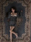 グレー　モデル：れみれみ　身長：163cm　着用サイズ：Sサイズ
