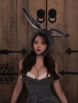 グレー　モデル：れみれみ　身長：163cm　着用サイズ：Sサイズ
