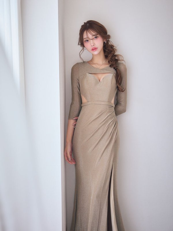 ブロンズ　モデル：るりぴ　身長：165cm　着用サイズ：Sサイズ