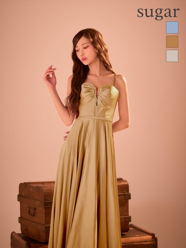 ゴールド モデル：るりぴ　身長：165cm　着用サイズ：Sサイズ