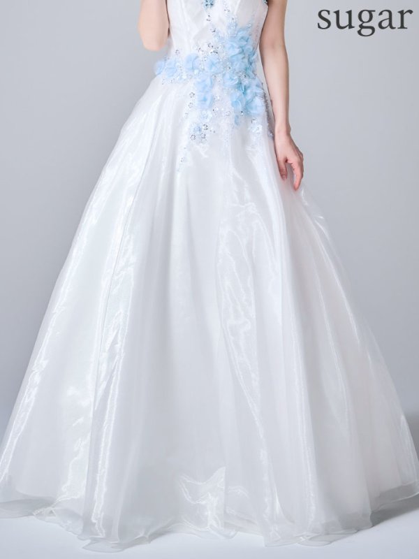 ホワイト　モデル：ゆめ　身長：160cm　着用サイズ：Sサイズ