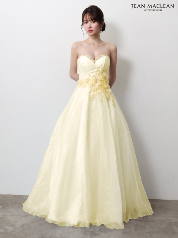 イエロー　モデル：ゆめ　身長：160cm　着用サイズ：Mサイズ