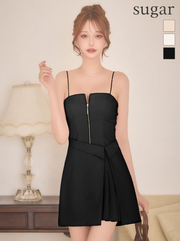 ブラック　モデル：れみれみ 身長：163cm　着用サイズ：Sサイズ