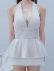 アイボリー　モデル：はな　身長：159cm　着用サイズ：Sサイズ