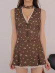 ブラウン　モデル：りり　身長：165cm　着用サイズ：Sサイズ