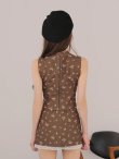 ブラウン　モデル：りり　身長：165cm　着用サイズ：Sサイズ