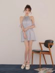 ブルーグレー　モデル：はな　身長：159cm　着用サイズ：Sサイズ