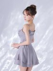 グレー　モデル：はな　身長：159cm　着用サイズ：Sサイズ