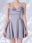 グレー　モデル：はな　身長：159cm　着用サイズ：Sサイズ