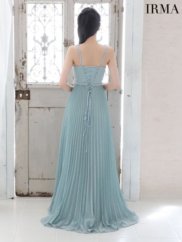 ブルー モデル：まおちゃる　身長：158cm　着用サイズ：Mサイズ