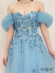 ブルー　モデル：るりぴ　身長：165cm　着用サイズ：Sサイズ