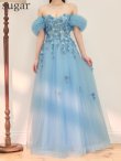 ブルー　モデル：るりぴ　身長：165cm　着用サイズ：Sサイズ
