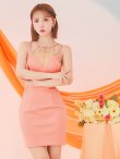 ライトオレンジ モデル：三上悠亜　身長：159cm　着用サイズ：Sサイズ