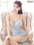 ブルー モデル：ももか　身長：156cm　着用サイズ：XSサイズ