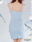 ブルー モデル：真優川咲　身長：158cm　着用サイズ：Sサイズ