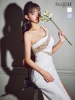 ホワイト　モデル：まおちゃる　身長：158cm　着用サイズ：Mサイズ
