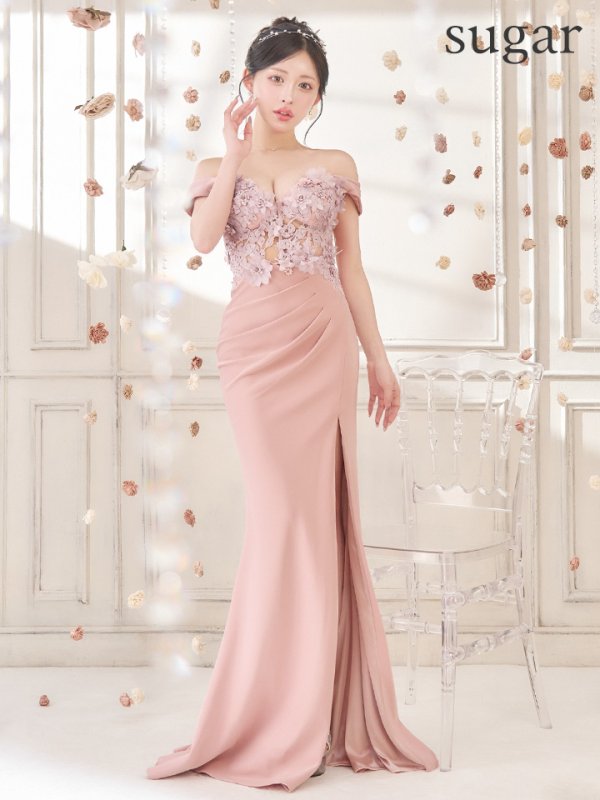 ピンク モデル：カルア　身長：156cm　着用サイズ：Sサイズ