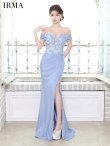 ブルー モデル：ももか　身長：156cm　着用サイズ：Mサイズ