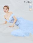 ブルー モデル：三上悠亜　身長：159cm　着用サイズ：Mサイズ