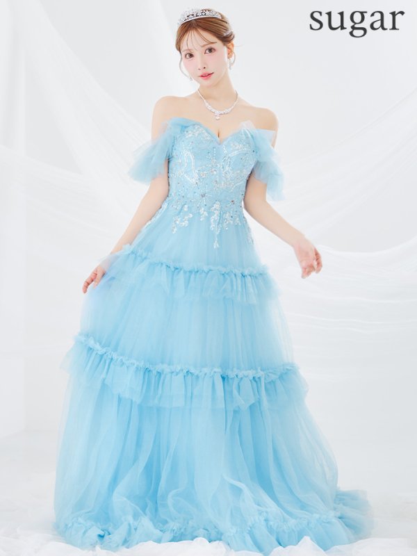 ブルー モデル：三上悠亜　身長：159cm　着用サイズ：Sサイズ