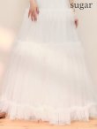 ホワイト　モデル：るりぴ　身長：165cm　着用サイズ：Sサイズ