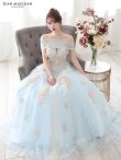 ブルー モデル：ゆめ　身長：160cm　着用サイズ：Mサイズ