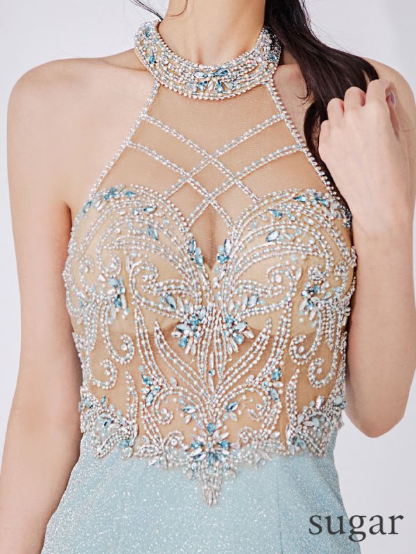 シルバーブルー モデル：まおちゃる　身長：158cm　着用サイズ：Sサイズ