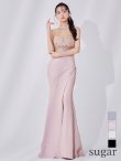 画像5: 【IRMA/イルマ】ビジュー/ シースルー/ ホルターネック/ ラメニット/ ストレッチ/ ロングドレス/ キャバドレス long[OF2A] (5)