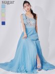 スカイブルー　モデル：まおちゃる　身長：158cm　着用サイズ：Sサイズ