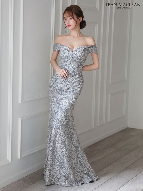 ブルーグレー　モデル：ゆめ　身長：160cm　着用サイズ：Mサイズ