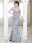 ブルーグレー　モデル：ゆめ　身長：160cm　着用サイズ：Mサイズ