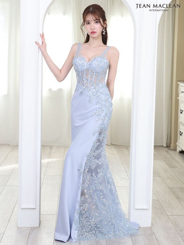 トランキルブルー　モデル：ゆめ　身長：160cm　着用サイズ：Mサイズ