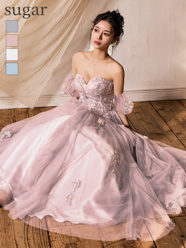 ピンク モデル：ゆりお　身長：165cm　着用サイズ：Mサイズ