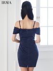 パープルネイビー モデル：まおちゃる　身長：158cm　着用サイズ：Sサイズ