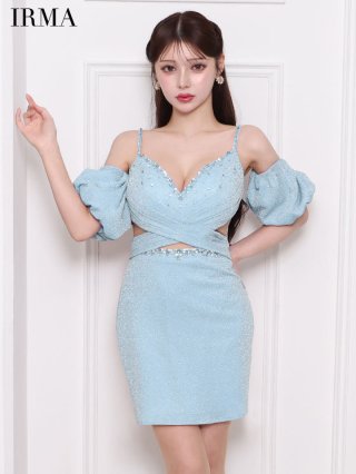 新品即決 IRMA】ビジュードレス - 2) (Page sugar スーツ・フォーマル・ドレス