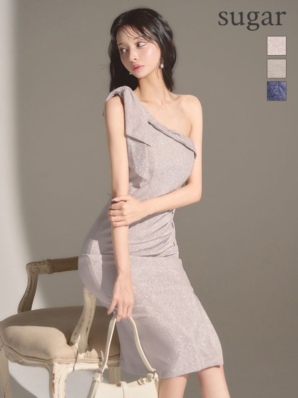 シャンパンローズ モデル：まおちゃる　身長：158cm　着用サイズ：Sサイズ