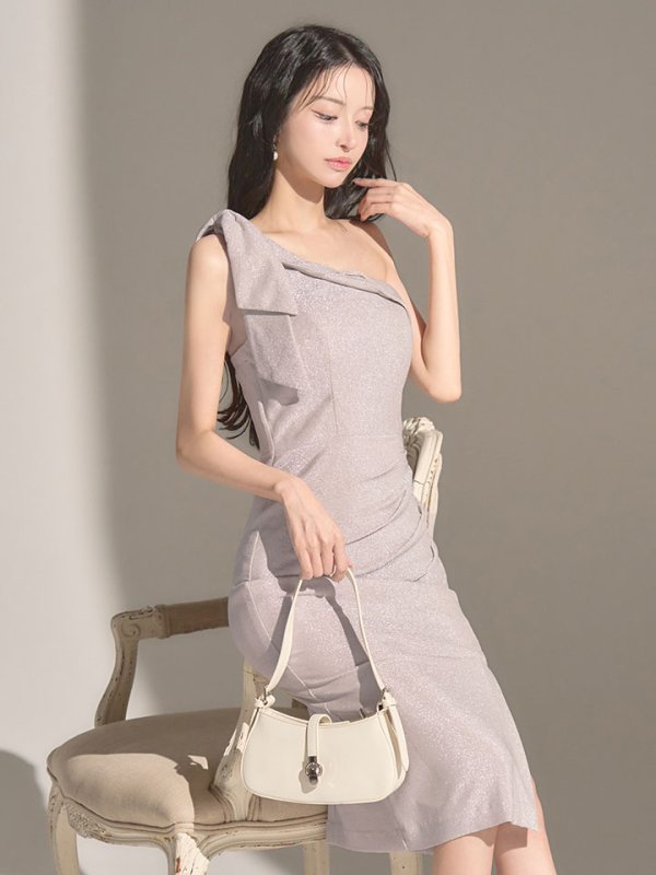 シャンパンローズ モデル：まおちゃる　身長：158cm　着用サイズ：Sサイズ