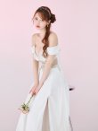 ホワイト　モデル：ゆめ　身長：160cm　着用サイズ：Mサイズ