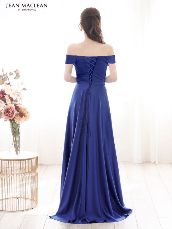 ロイヤルブルー モデル:ゆめ 身長:160cm 着用サイズ:Mサイズ