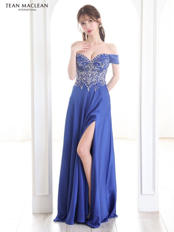 ロイヤルブルー モデル:ゆめ 身長:160cm 着用サイズ:Mサイズ