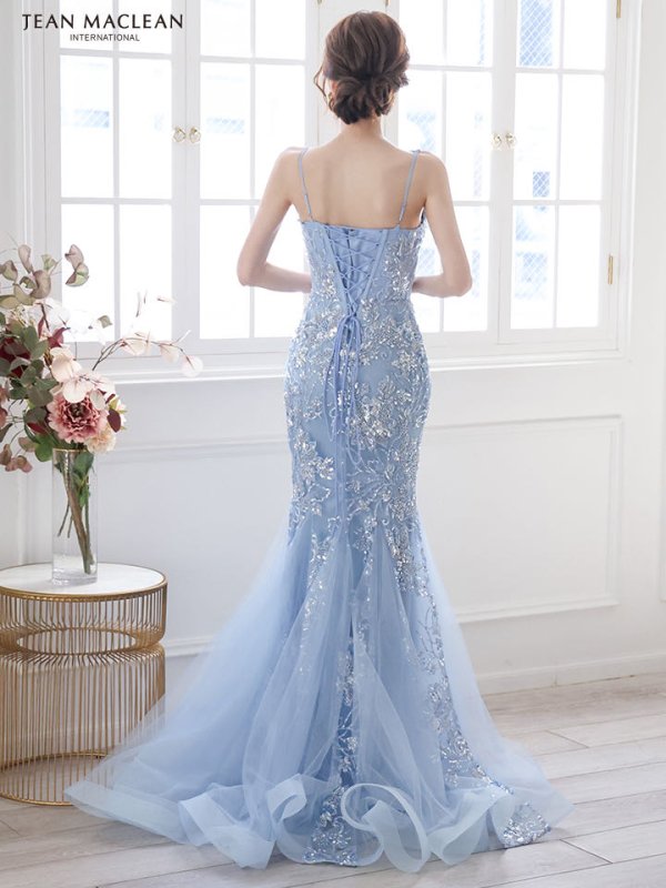 ブルー　モデル：ゆめ　身長：160cm　着用サイズ：Mサイズ